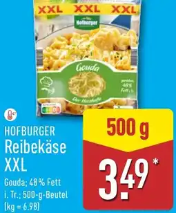 Aldi Nord HOFBURGER Reibekäse XXL Angebot