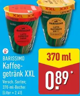 Aldi Nord BARISSIMO Kaffeegetränk XXL Angebot