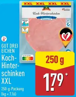 Aldi Nord GUT DREI EICHEN Koch Hinterschinken XXL Angebot
