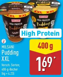 Aldi Nord MILSANI Pudding XXL Angebot