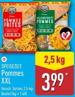 Aldi Nord SPEISEZEIT Pommes XXL Angebot