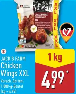Aldi Nord JACK'S FARM Chicken Wings XXL Angebot