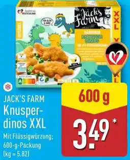 Aldi Nord JACK'S FARM Knusperdinos XXL Angebot