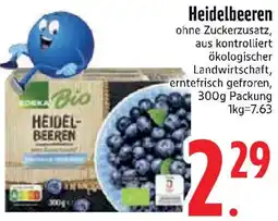 Edeka EDEKA Bio Heidelbeeren Angebot