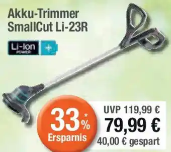 Edeka GARDENA Akku-Trimmer SmallCut Li-23R Angebot