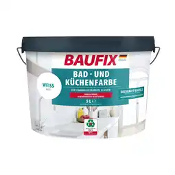 Netto Marken-Discount BAUFIX Bad- und Küchenfarbe weiss matt, 5 Liter Angebot