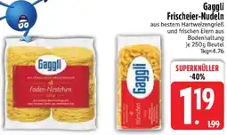 Edeka Gaggli Frischeier-Nudeln Angebot