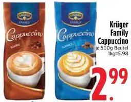 Edeka Krüger Family Cappuccino Angebot
