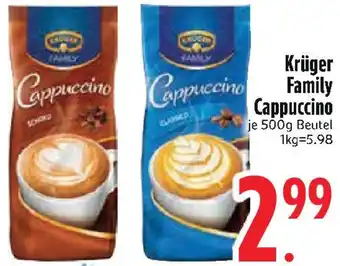 Edeka Krüger Family Cappuccino Angebot