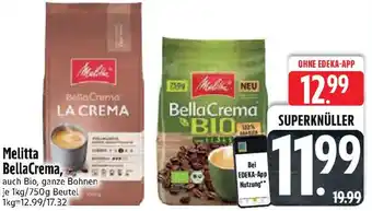 Edeka Melitta BellaCrema Angebot