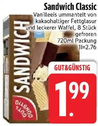 Edeka Gut & Günstig Sandwich Classic Angebot