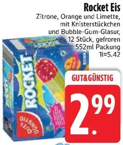 Edeka Gut & Günstig Rocket Eis Angebot