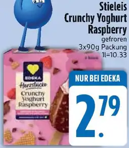 Edeka Stieleis Crunchy Yoghurt Raspberry Angebot