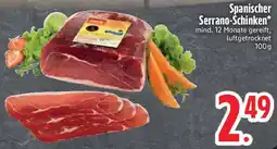 Edeka Spanischer Serrano-Schinken Angebot