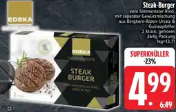 Edeka EDEKA GENUSSMOMENTE Steak-Burger Angebot