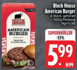 Edeka Block House American Burger Angebot
