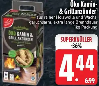Edeka Gut & Günstig Öko Kamin & Grillanzünder Angebot