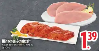Edeka Hähnchen-Schnitzel Angebot
