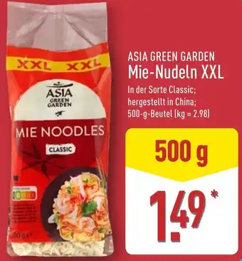 Aldi Nord ASIA GREEN GARDEN Mie-Nudeln XXL Angebot