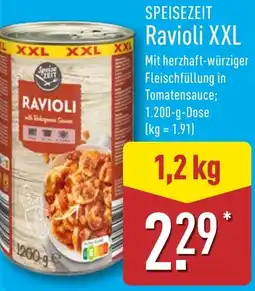 Aldi Nord SPEISEZEIT Ravioli XXL Angebot