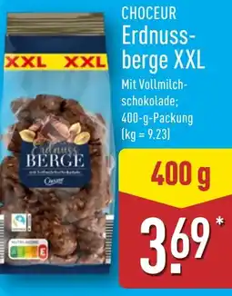Aldi Nord CHOCEUR Erdnussberge XXL Angebot
