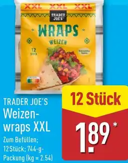 Aldi Nord TRADER JOE'S Weizenwraps XXL Angebot