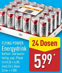 Aldi Nord FLYING POWER Energydrink Angebot