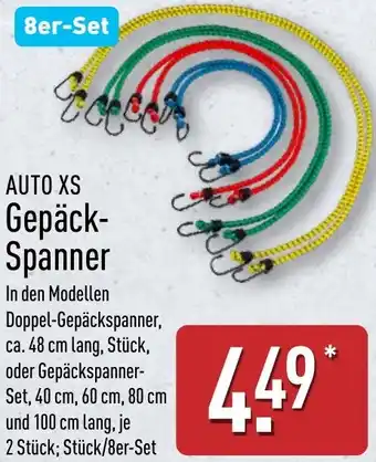 Aldi Nord AUTO XS Gepäck Spanner Angebot