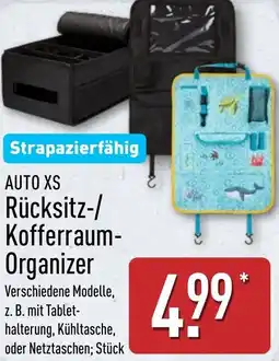 Aldi Nord AUTO XS Rücksitz-/ Kofferraum Organizer Angebot