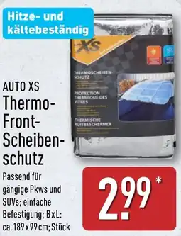 Aldi Nord AUTO XS Thermo Front Scheibenschutz Angebot