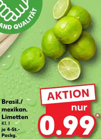 Kaufland Brasil./ mexikan. Limetten Angebot