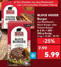 Kaufland BLOCK HOUSE Burger Angebot