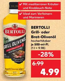 Kaufland BERTOLLI Grill- oder Brat-Olivenöl Angebot