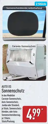 Aldi Nord AUTO XS Sonnenschutz Angebot