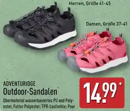 Aldi Nord ADVENTURIDGE Outdoor-Sandalen Angebot