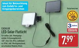Aldi Nord CASALUX LED-Solar-Flutlicht Angebot
