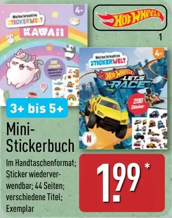 Aldi Nord Mini Stickerbuch Angebot