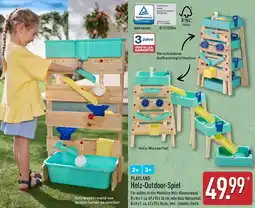 Aldi Nord PLAYLAND Holz-Outdoor-Spiel Angebot