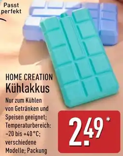 Aldi Nord HOME CREATION Kühlakkus Angebot