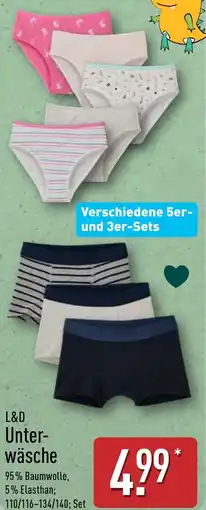 Aldi Nord L&D Unterwäsche Angebot