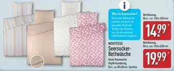 Aldi Nord NOVITESSE Seersucker Bettwäsche Angebot
