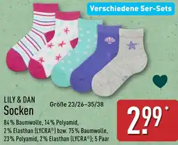 Aldi Nord LILY & DAN Socken Angebot