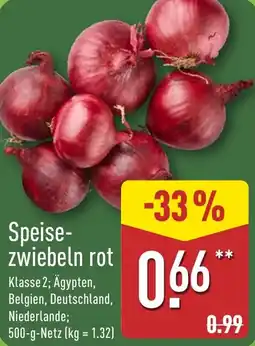 Aldi Nord Speisezwiebeln rot Angebot