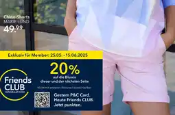 Peek & Cloppenburg MARIE LUND Chino-Shorts Angebot