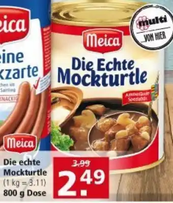 Multi Markt Meica Die echte Mockturtle 800g Angebot