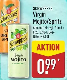 Aldi Nord SCHWEPPES Virgin Mojito/Spritz Angebot