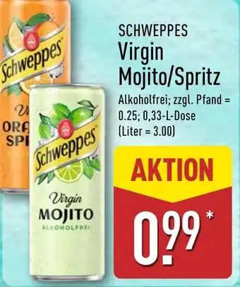 Aldi Nord SCHWEPPES Virgin Mojito/Spritz Angebot