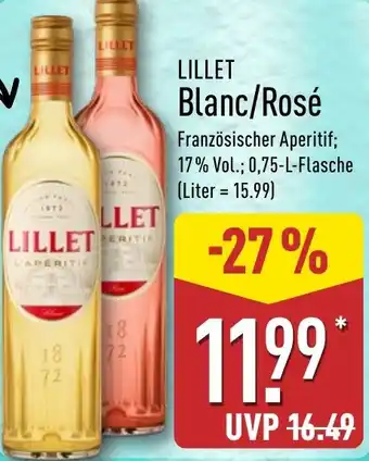 Aldi Nord LILLET Blanc/Rosé Angebot