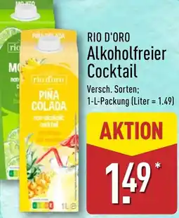 Aldi Nord RIO D'ORO Alkoholfreier Cocktail Angebot