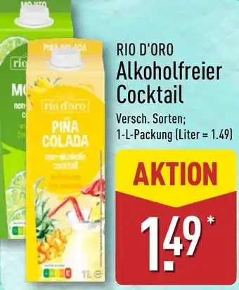 Aldi Nord RIO D'ORO Alkoholfreier Cocktail Angebot